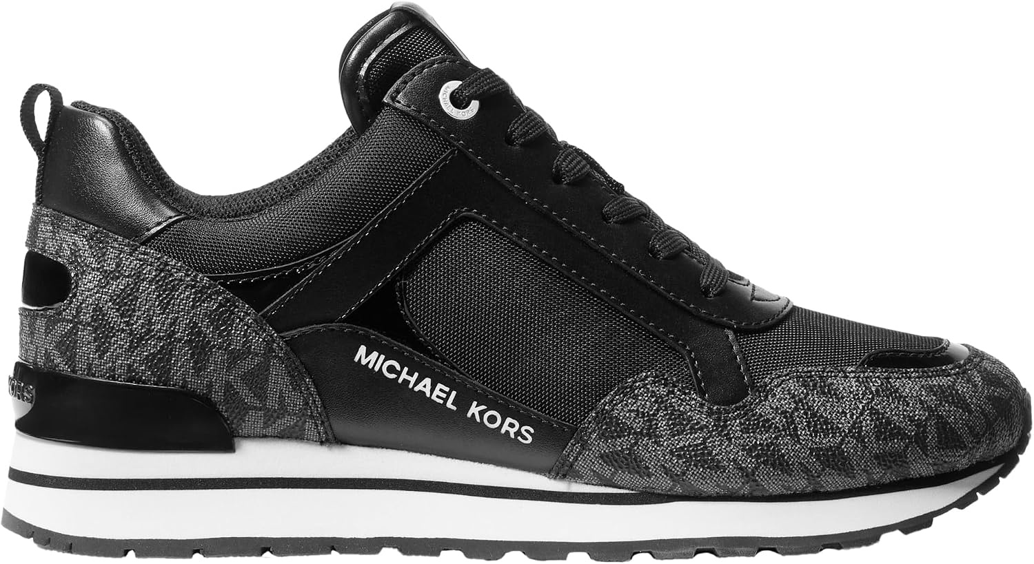 image:imageMichael Kors Womens Wilma TrainerBlackWhite