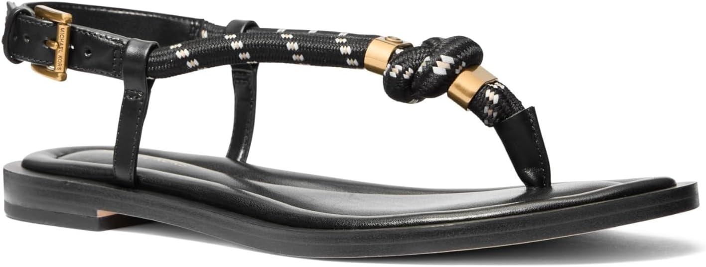 image:imageMichael Kors womens Hera Flat ThongMeshBlack