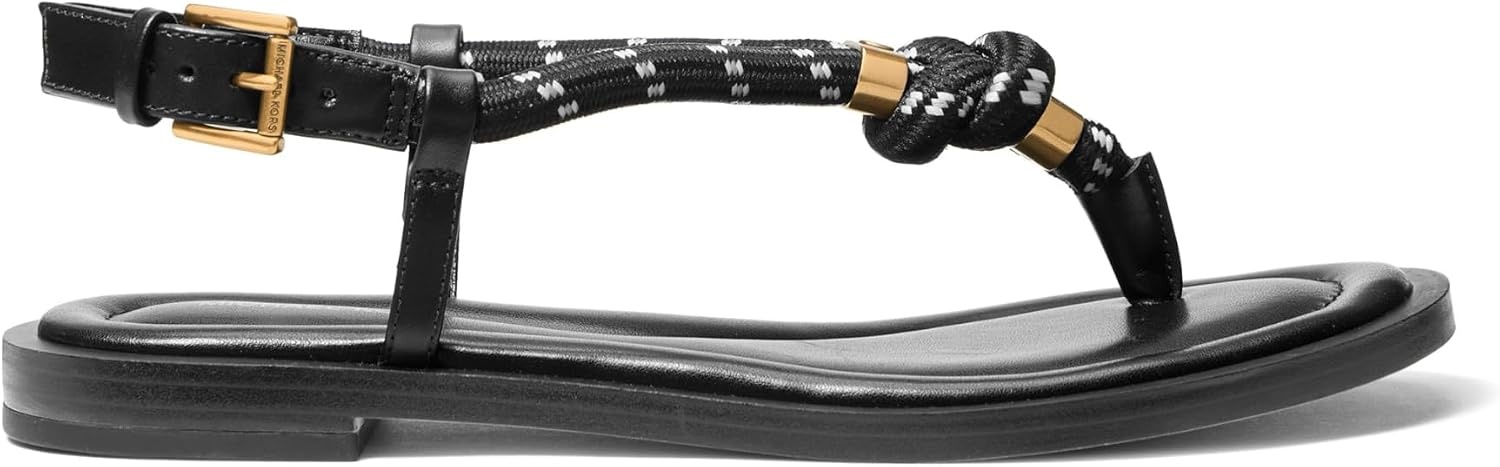 image:imageMichael Kors womens Hera Flat ThongMeshBlack
