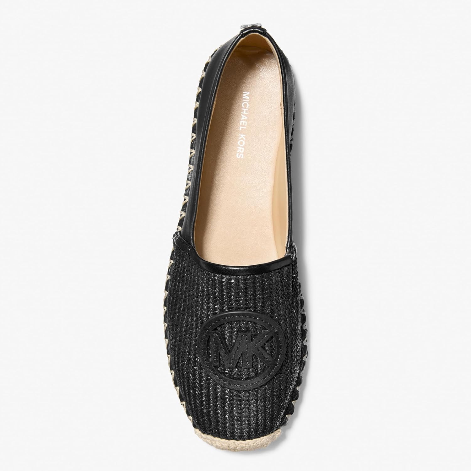 image:imageMichael Michael Kors Kenzie EspadrilleStrawBlack