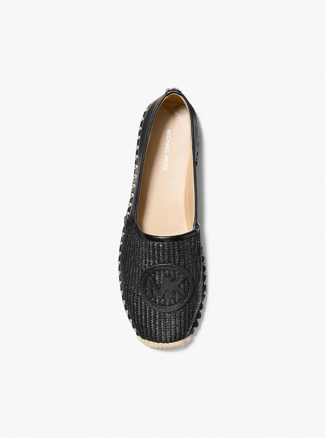 image:imageMichael Michael Kors Kenzie EspadrilleStrawBlack