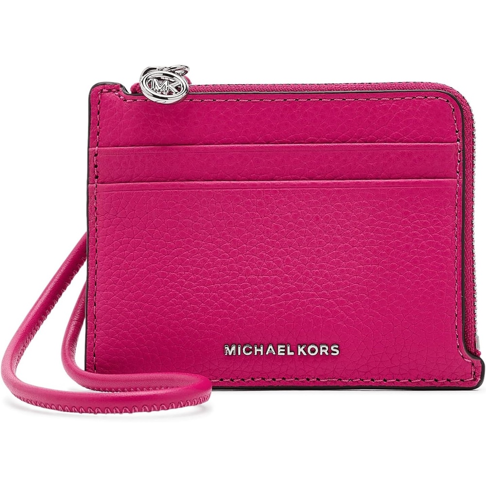 image:imageMICHAEL Michael Kors Jet Set Small Card Case WristletRaspberry