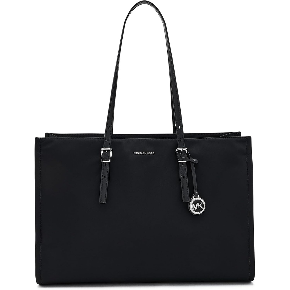 image:imageMICHAEL Michael Kors Womens Zadie Large East West Multi Function ToteBlack