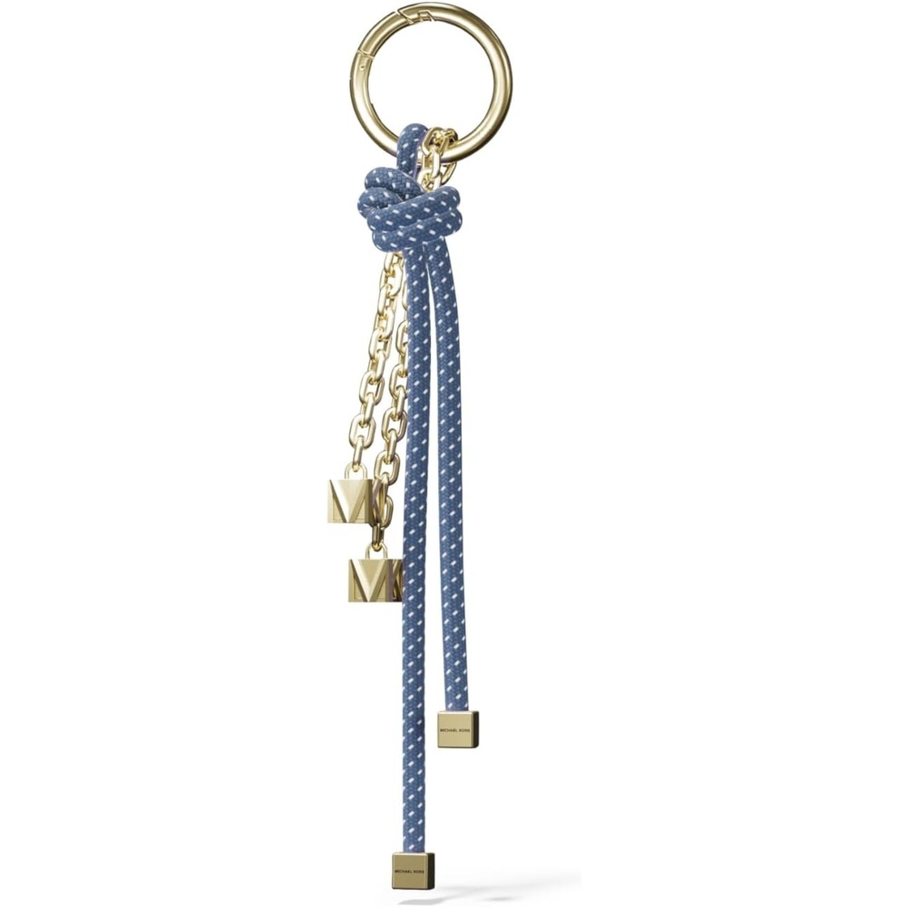 image:imageMichael Kors Bag and Key CharmSpeckled Cord CharmFrench Blue
