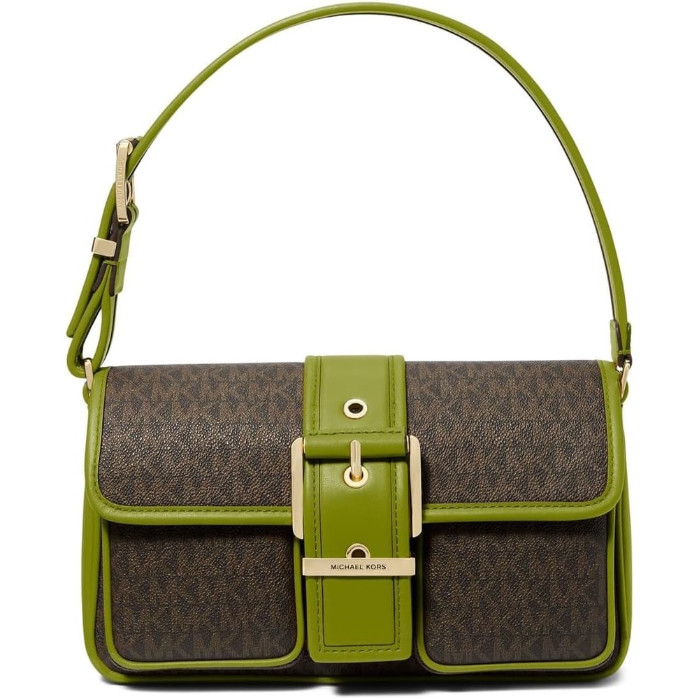 image:imageMichael Kors Colby Medium Shoulder BagMeadow Green