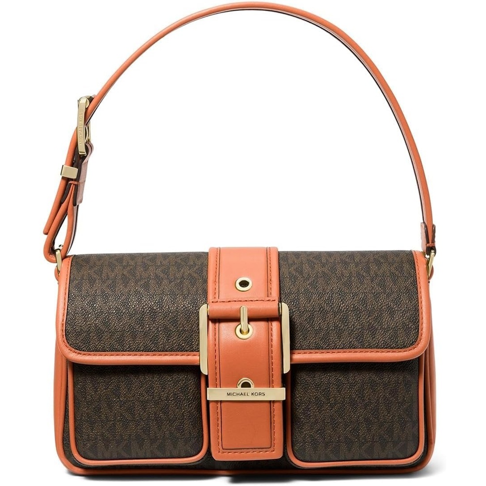 image:imageMichael Kors Colby Medium Shoulder BagOrange Punch