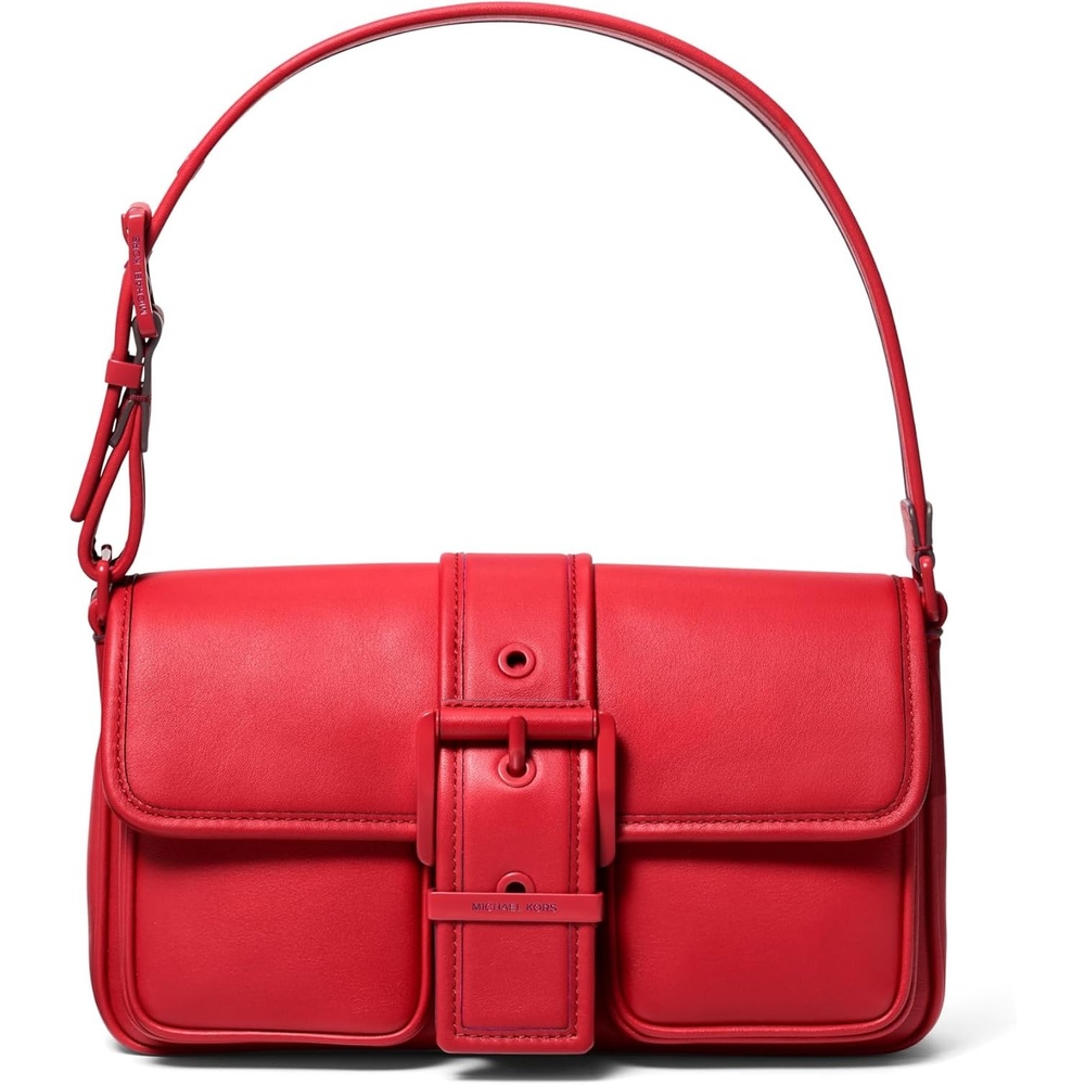 image:imageMichael Kors Colby Medium Shoulder BagTonal HardwareCrimson