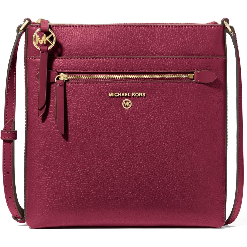 image:imageMichael Kors Jet Set Charm Small Flat Crossbody BagMulberry