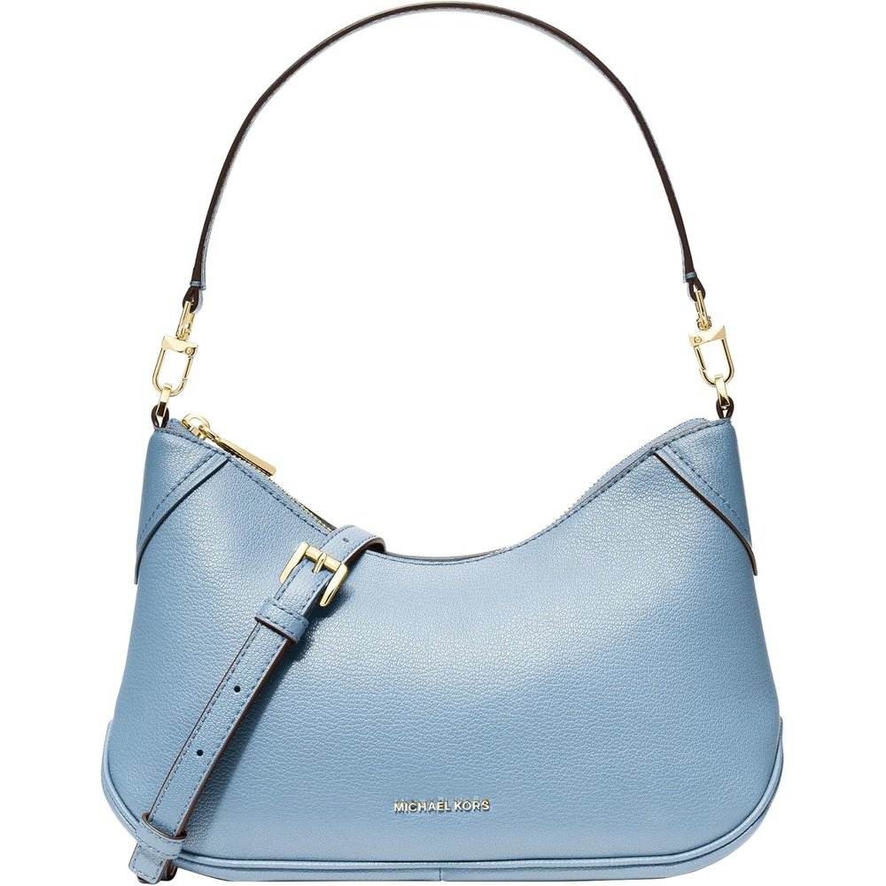 image:imageMichael Kors Jet Set Medium Convertible Pouchette CrossbodyChambray