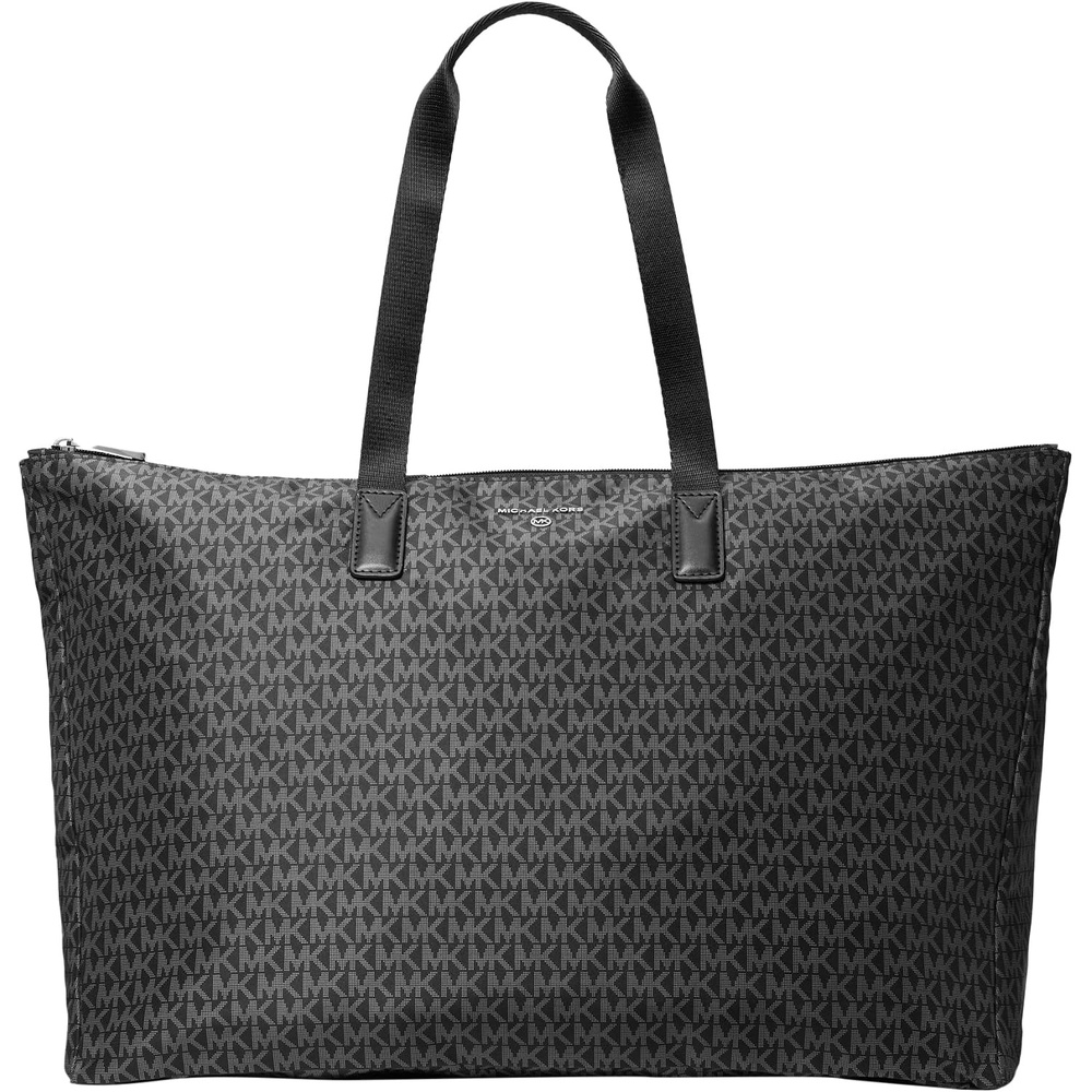 image:imageMichael Kors Jet Set Travel Large Packable Tote BagBlack Signature