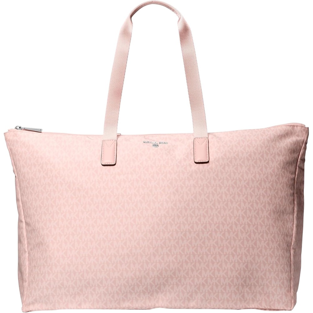 image:imageMichael Kors Jet Set Travel Large Packable Tote BagSilvertone HardwareSmokey Rose