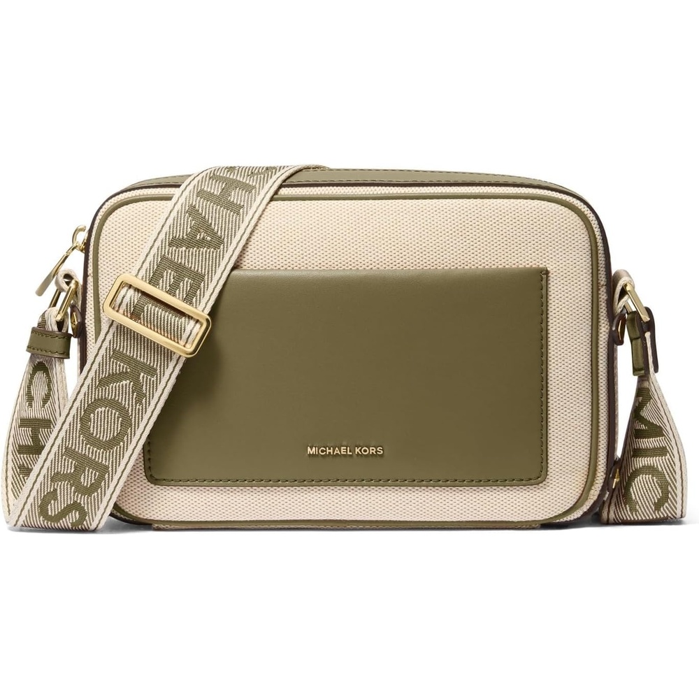 image:imageMichael Kors Maeve Large Pocket Crossbody BagSafari Green