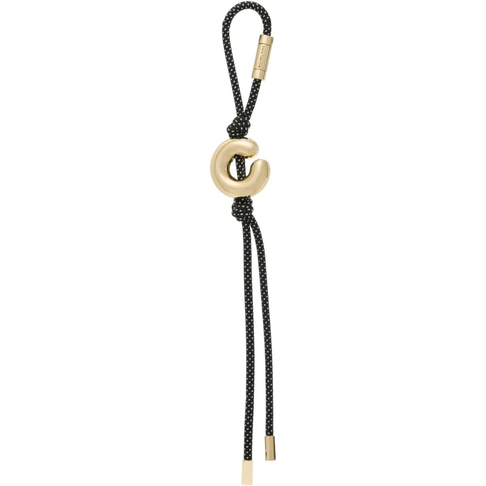 image:imageMichael Kors Metal Bubble Cord CharmGoldtone HardwareAlphabet C Bubble CharmGold