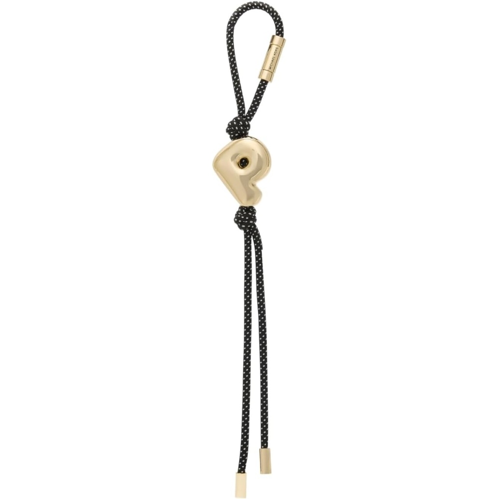 image:imageMichael Kors Metal Bubble Cord CharmGoldtone HardwareAlphabet P Bubble CharmGold