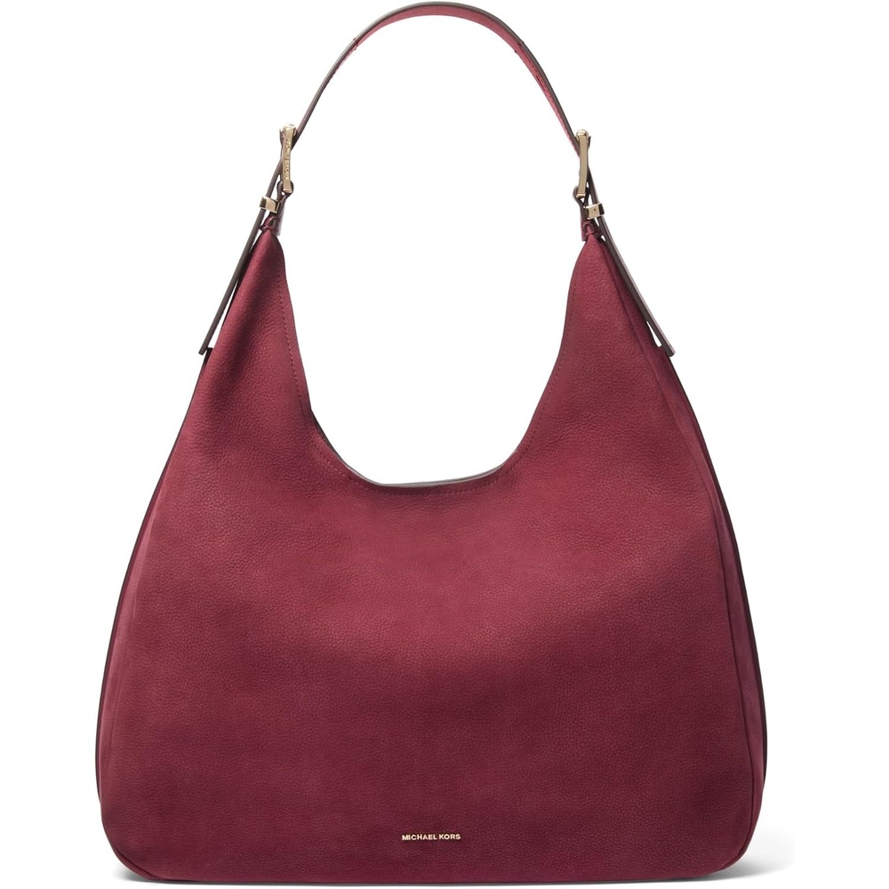 image:imageMichael Kors Nolita Large Hobo Shoulder BagGoldtone HardwareMulberry