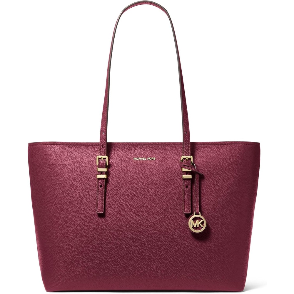 image:imageMichael Kors Quinn Large ToteGoldtone HardwareMulberry