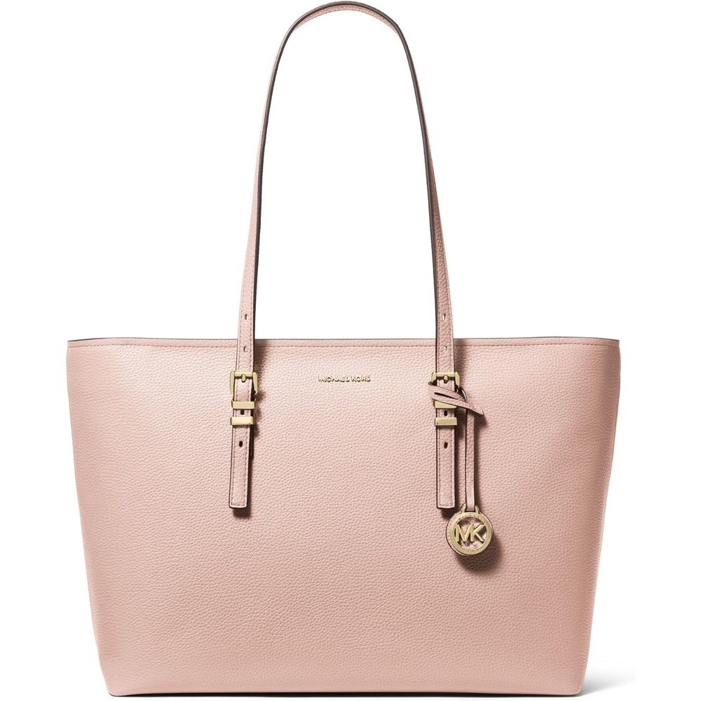 image:imageMichael Kors Quinn Large ToteGoldtone HardwareSoft Pink