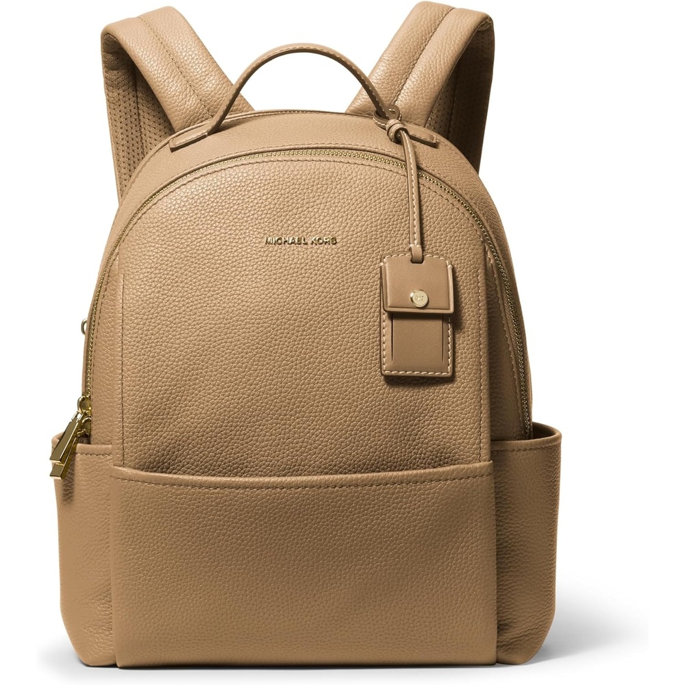 image:imageMichael Kors Sable Medium Backpack GoldTone HardwareVanillaAcornGoldtone HardwarePebble LeatherHusk