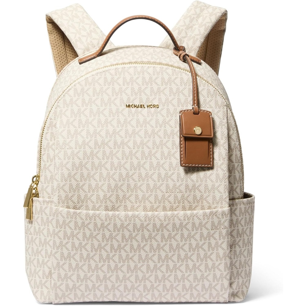 image:imageMichael Kors Sable Medium Backpack GoldTone HardwareVanillaAcornVanillaAcorn