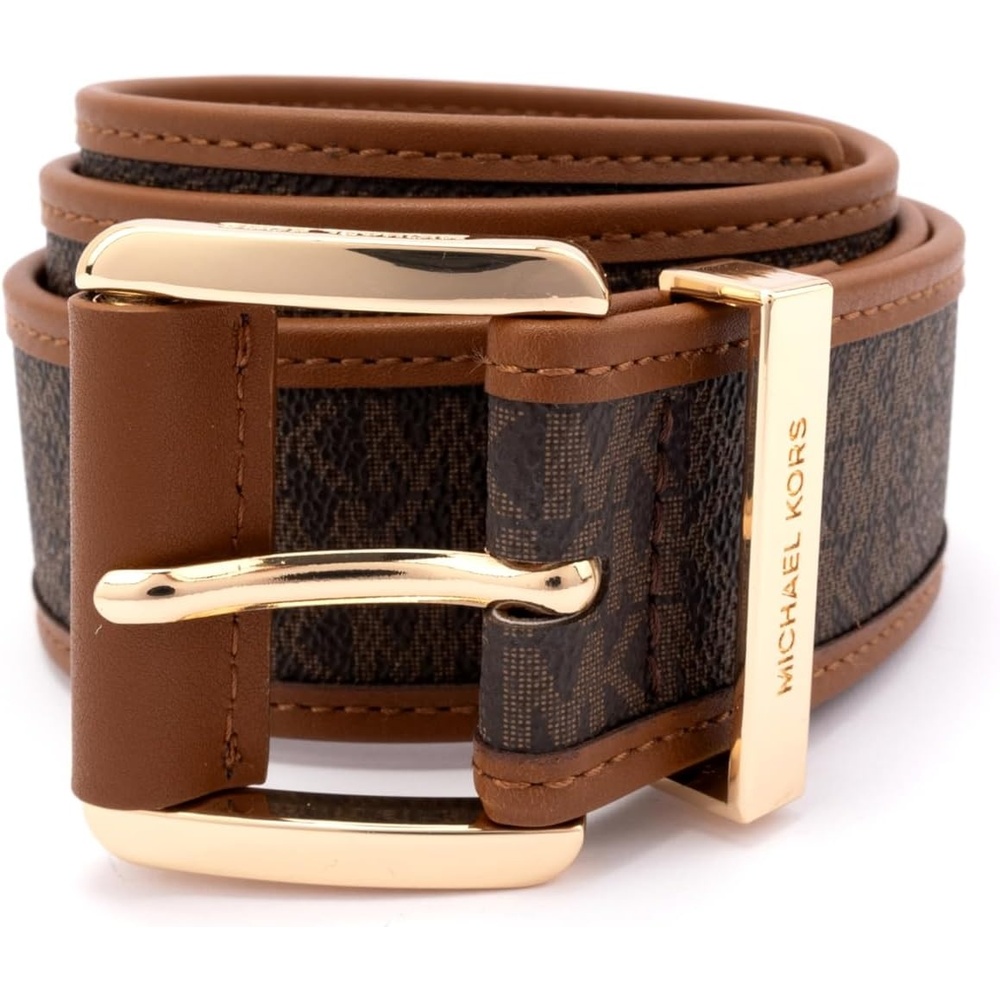 image:imageMichael Kors Womens 175 Inch Logo Belt with Grommets Stylish Fashion Accessory for Everyday WearLuggage