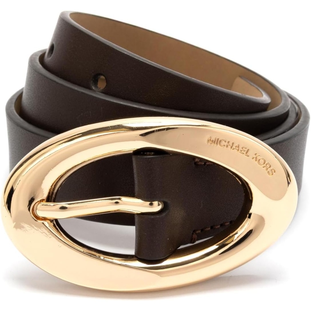 image:imageMichael Kors Womens 25mm Non Reversible BeltChocolate