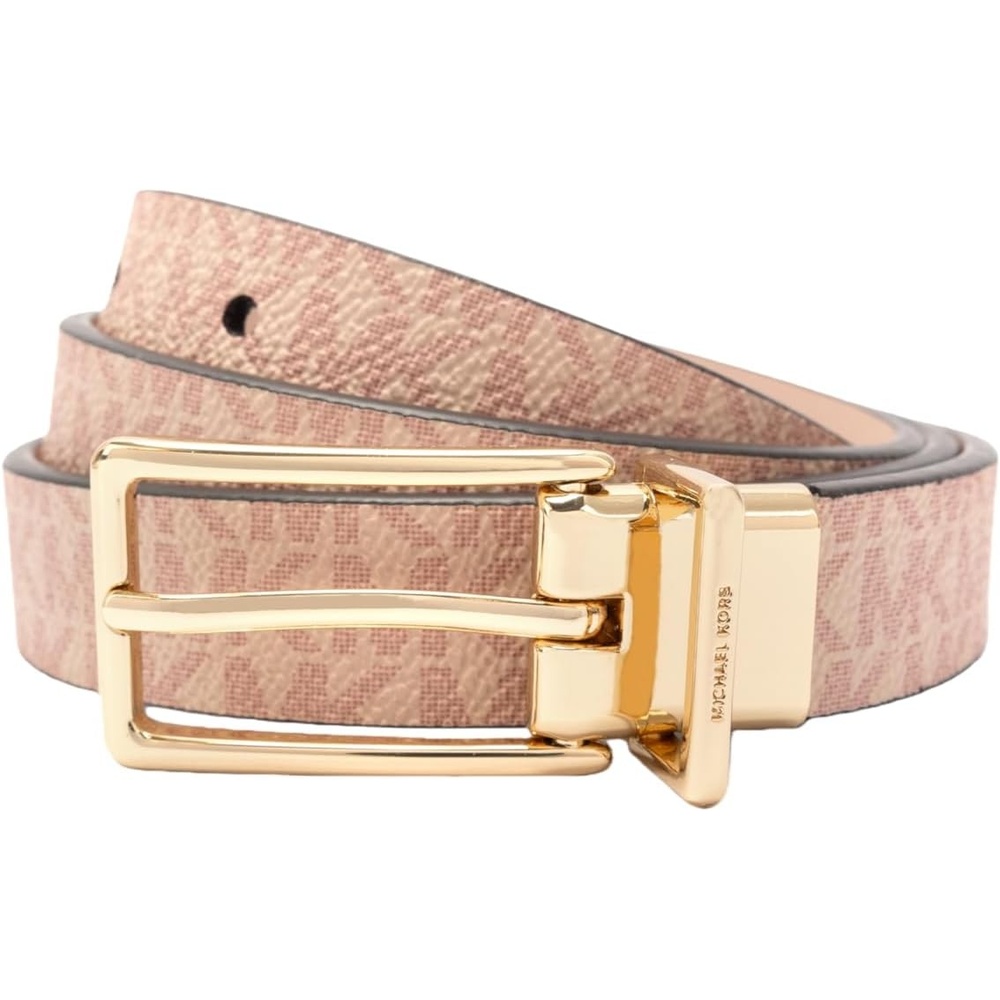 image:imageMichael Kors Womens 78 Inch Logo Reversible Belt Stylish Accessory for Everyday Adjustable FitBallet