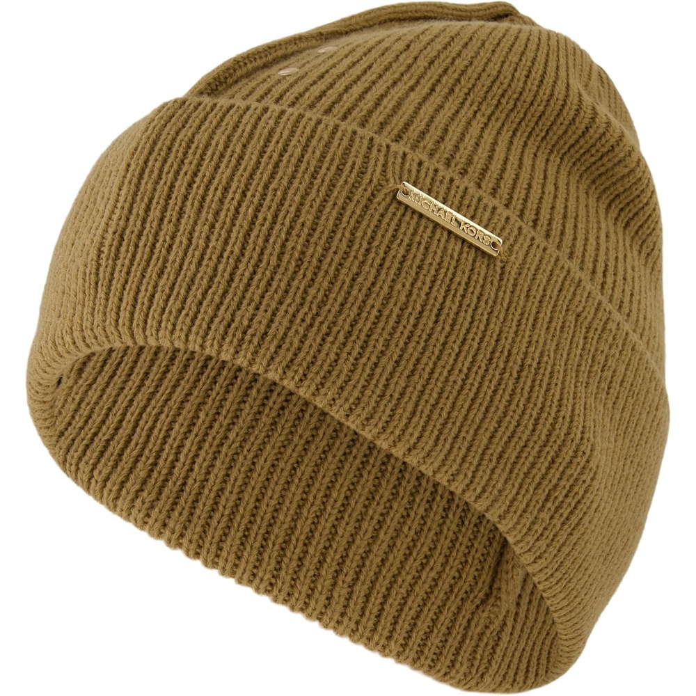 image:imageMichael Kors Womens Center Studded Cuff Hat Stylish Fashion Accessory for Winter