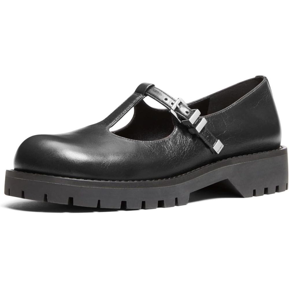 image:imageMichael Kors Womens Darrington Mary Jane FlatBlackVolare Leather