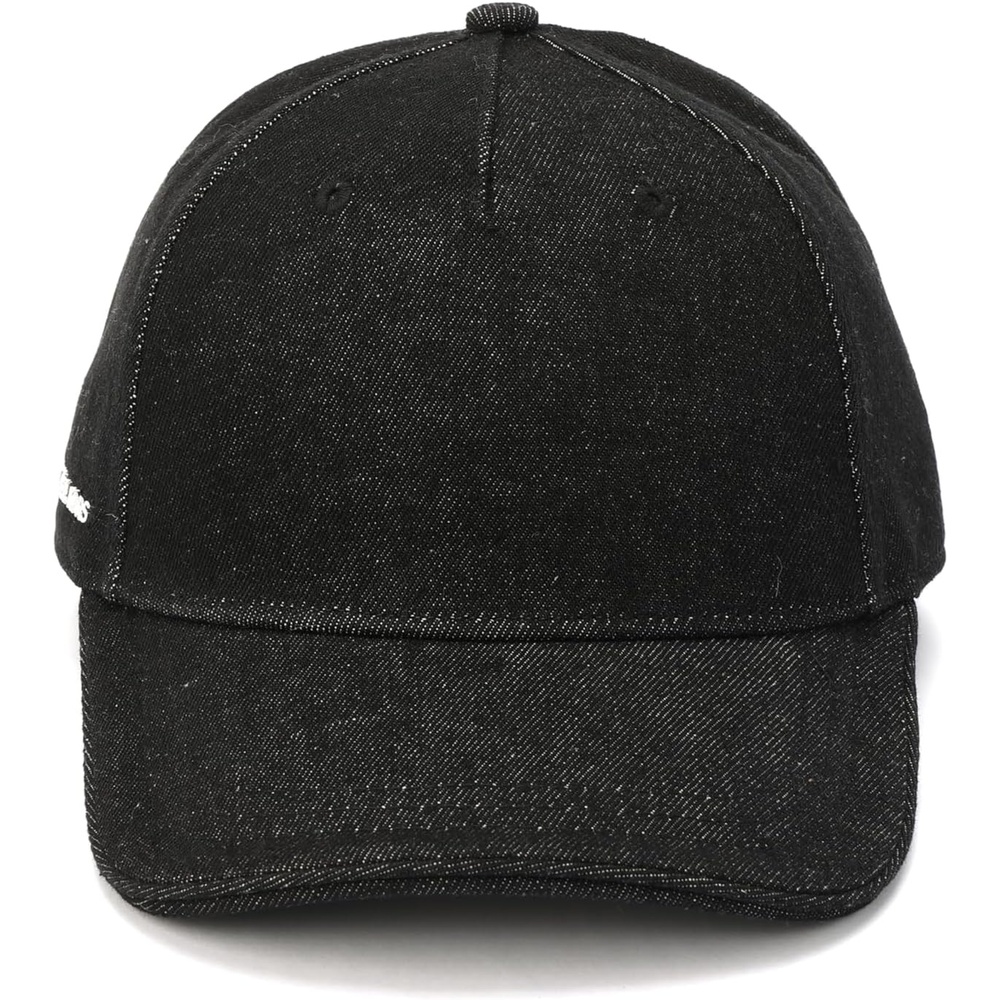 image:imageMichael Kors Womens Distressed Denim Baseball Cap Stylish Hat amp Fashion AccessoryBlack