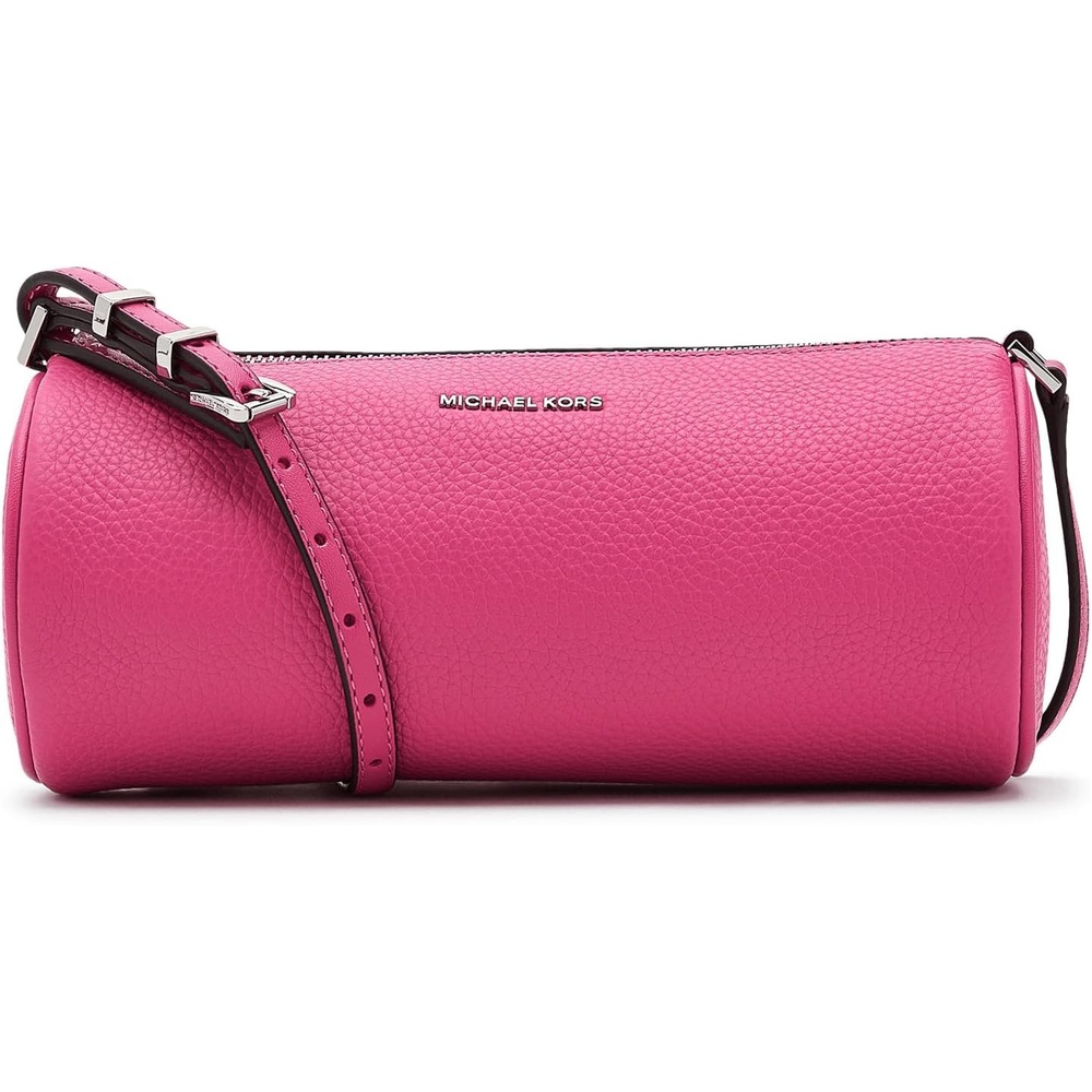 image:imageMichael Kors Womens Izzy Small Barrel PouchetteRaspberry