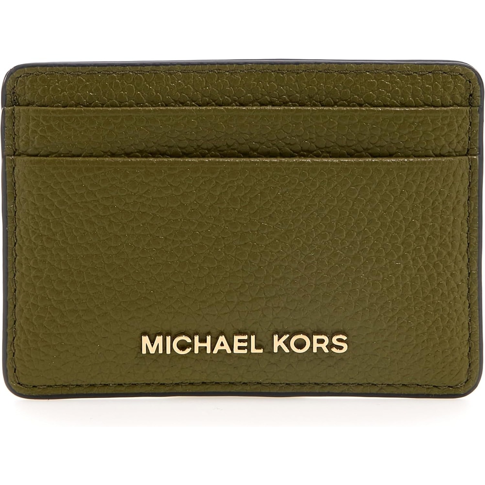 image:imageMichael Kors Womens Jet Set Card Holder GoldTone HardwareLuggagePistachio