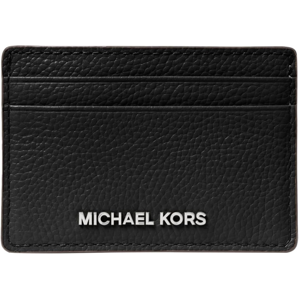 image:imageMichael Kors Womens Jet Set Card Holder GoldTone HardwareLuggageSilvertone HardwareBlack