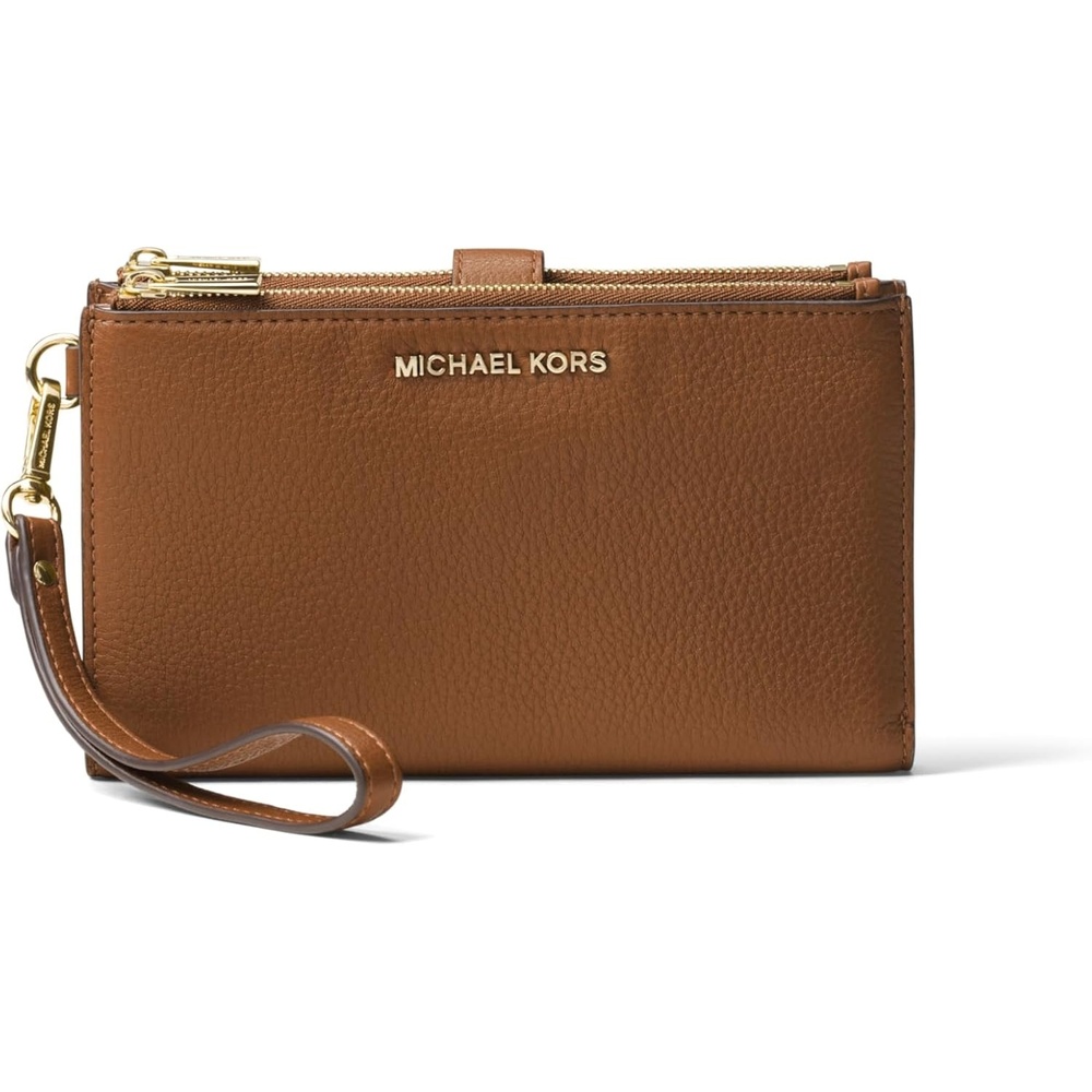 image:imageMichael Kors Womens Jet Set Double Zip WristletGoldtone HardwareLuggage