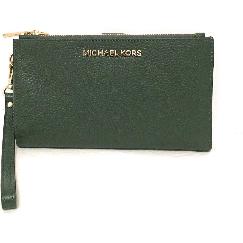 image:imageMichael Kors Womens Jet Set Double Zip WristletMoss