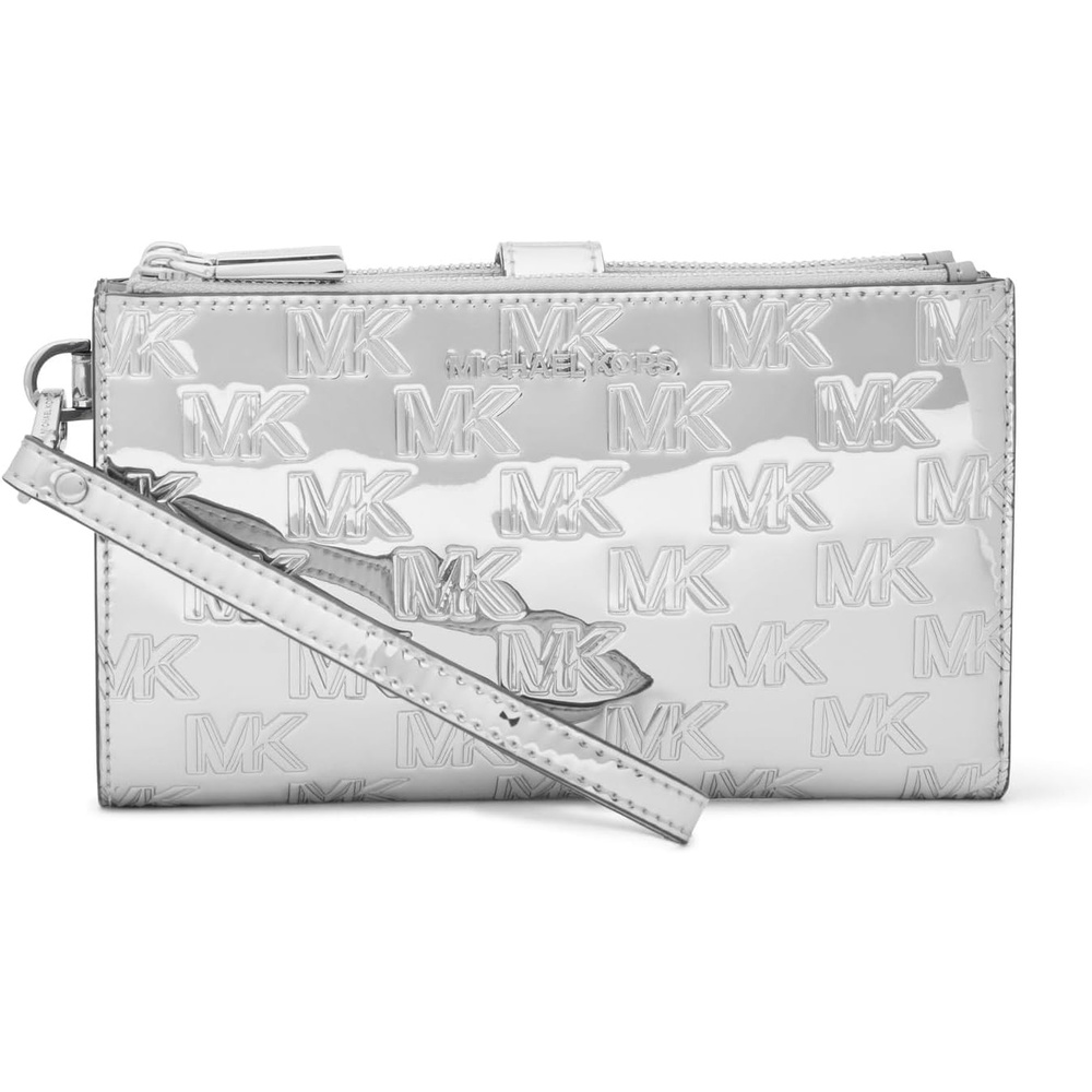 image:imageMichael Kors Womens Jet Set Double Zip WristletSilver