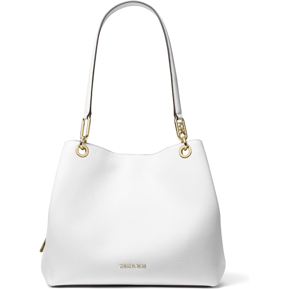 image:imageMichael Kors Womens Kensington Shoulder ToteOptic White