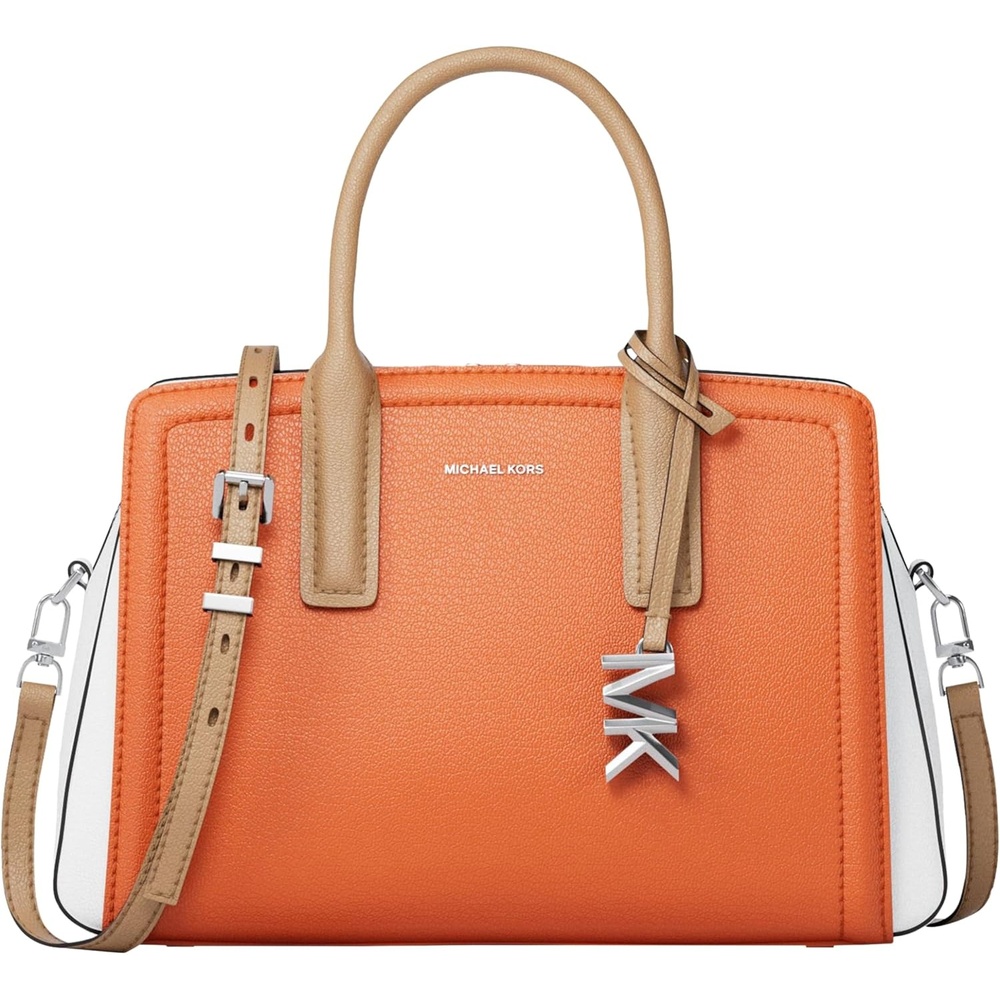 image:imageMichael Kors Womens Laila Small SatchelGoldtone HardwareLeatherMimosa Multi