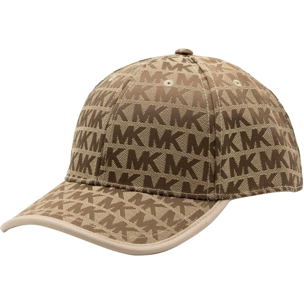 image:imageMichael Kors Womens Logo Baseball HatBeige Ebony