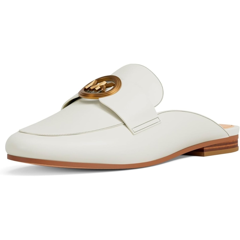 image:imageMichael Kors Womens McKenzie MuleLeatherEggshell