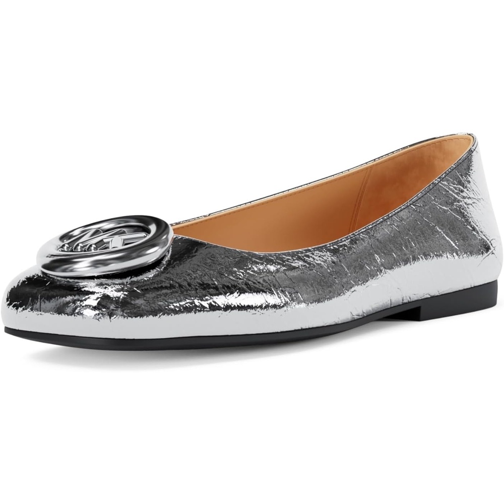 image:imageMichael Kors Womens Milan Flex Ballet FlatSilver