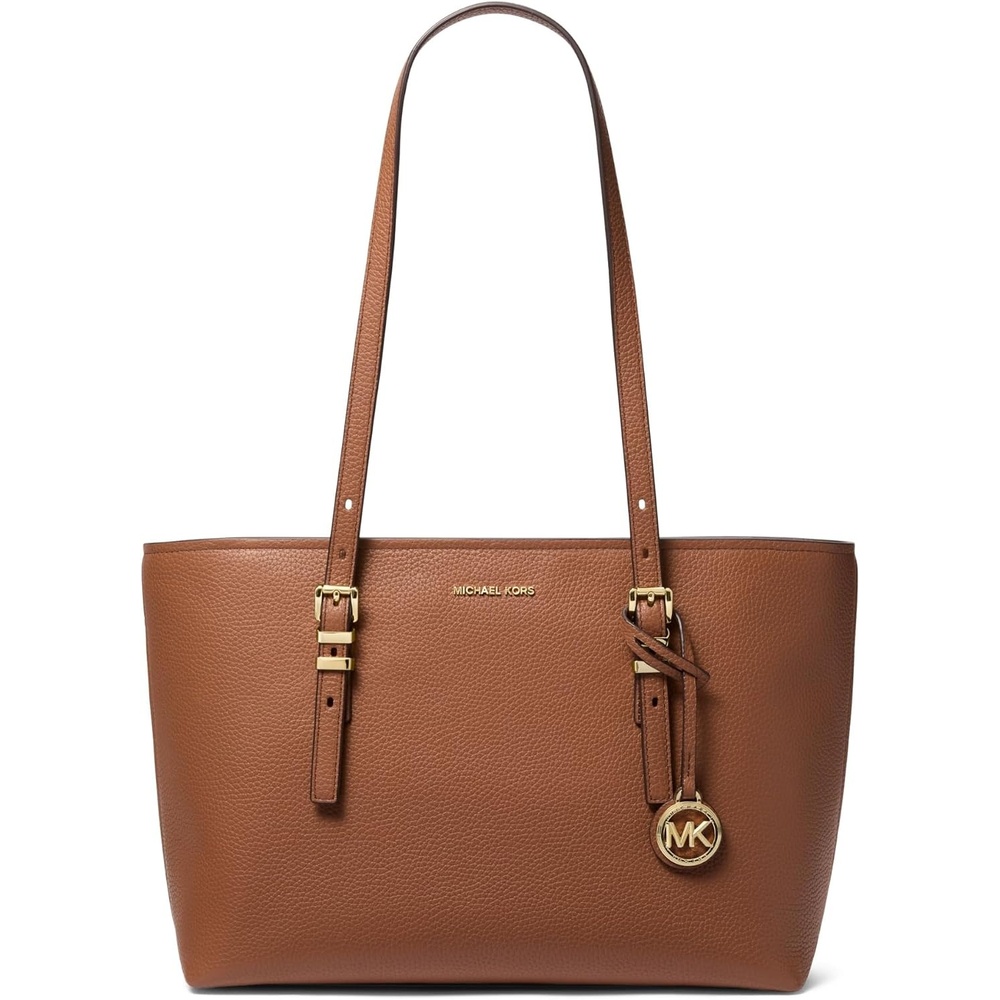 image:imageMichael Kors Womens Quinn Medium TopZip ToteGoldtone HardwareLuggage