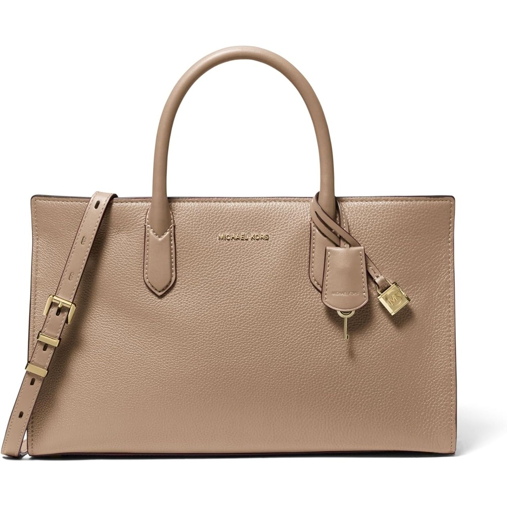 image:imageMichael Kors Womens Scarlett Medium SatchelGoldtone HardwareBirch