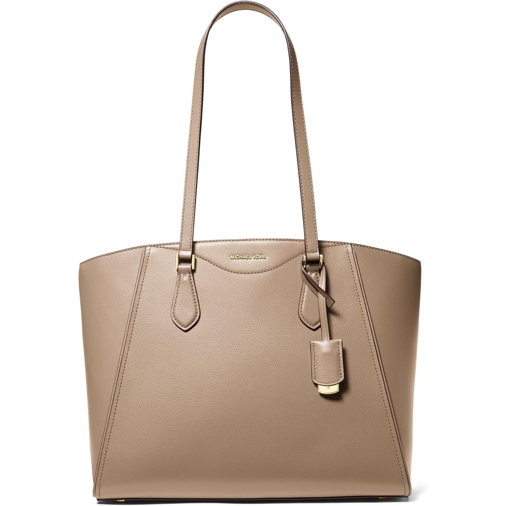 image:imageMichael Kors Womens Taryn Large Multifunctional Topzip Tote BagGoldtone HardwareBirch