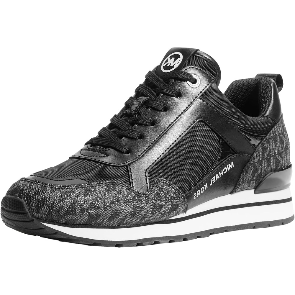 image:imageMichael Kors Womens Wilma TrainerBlackWhite
