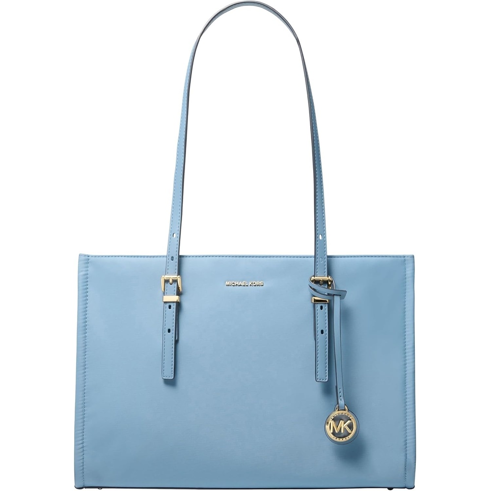 image:imageMichael Kors Womens Zadie Medium Top Zip ToteChambray