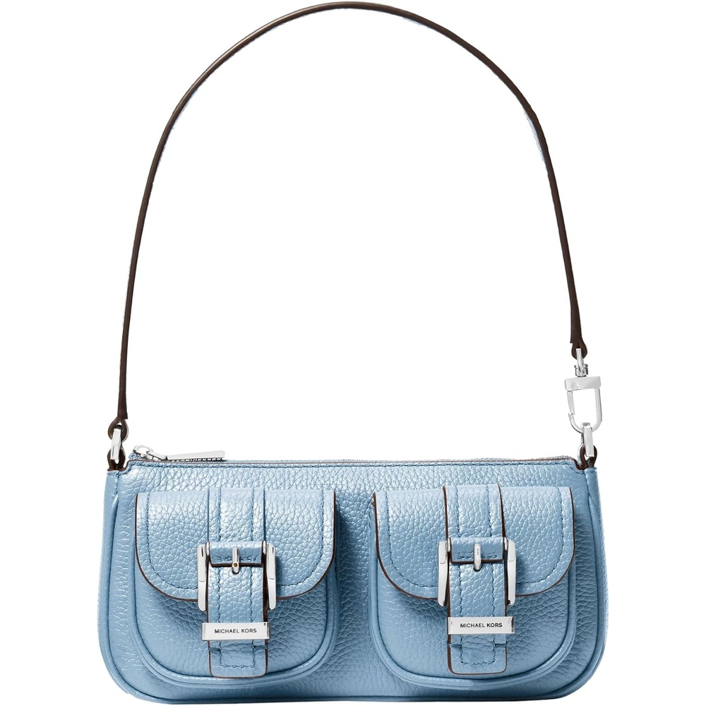 image:imageMichael Kors Zoe Small Convertible PouchetteChambray