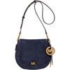 Gold-tone Hardware/Leather/Dress Blues