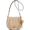Gold-tone Hardware/Suede Leather/Khaki