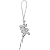 Leather Mk Bubble Charm/Silver