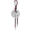 Mk Circle Bubble Charm/Oxblood